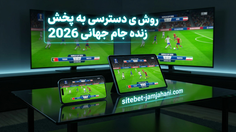 روش های دسترسی به پخش زنده جام جهانی 2026